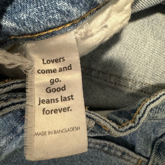 PacSun Straight Mom Jeans 100% Cotton - Size 23 - Picture 12 of 13